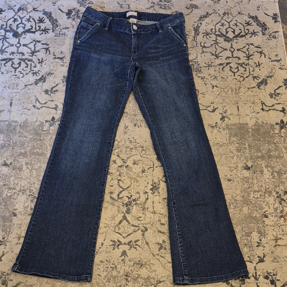 GAP Dark Blue Flare Women's Denim Trouser